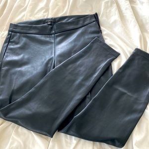 Ann Taylor - Faux Leather Leggings